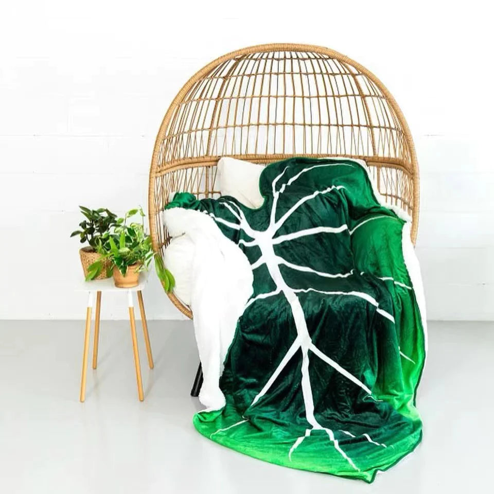 Blithe™ Giant Leaf Blanket