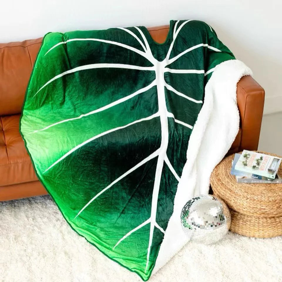 Blithe™ Giant Leaf Blanket