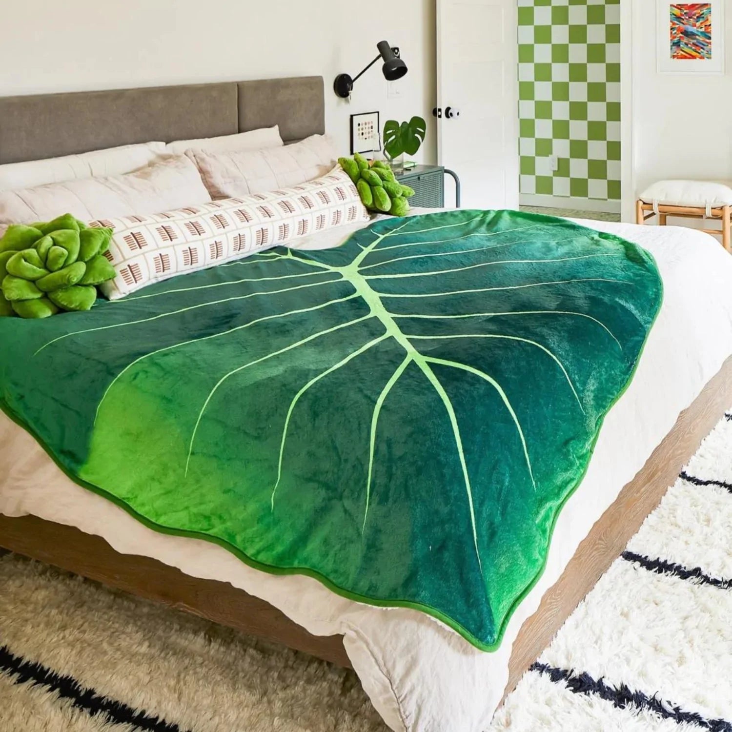 Blithe™ Giant Leaf Blanket