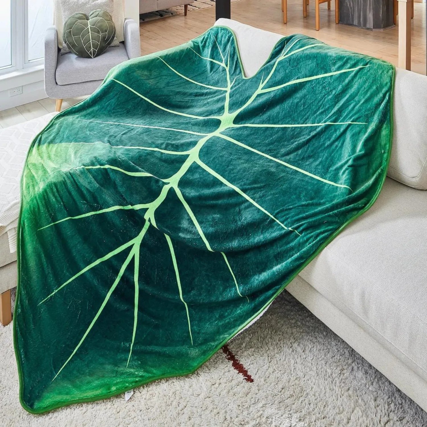 Blithe™ Giant Leaf Blanket